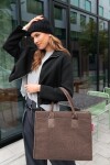 Stylová kabelka Reisenthel Daily Shopper Teddy chocolate