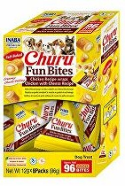 Churu Dog BOX Fun Bites Chicken wraps Chick&Chees8x12g