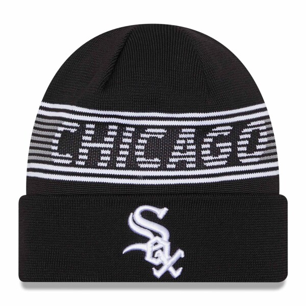 New Era Pánská zimní čepice Chicago White Sox MLB Authentic 2024 Clubhouse Beanie