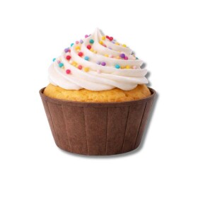 Dortisimo Košíčky na muffiny pevné tmavě hnědé (24 ks)