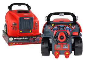 Mamido Sada pro kutily DIY Nákladní auto na demontáž červená