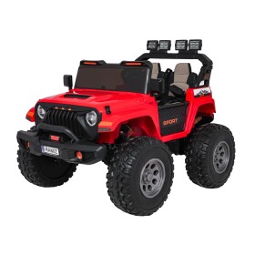 Mamido Elektrické autíčko Extreme Sport 4x4 s proměnlivou velikostí červené