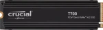 Crucial T700 Heatsink 4TB / M.2 SSD 2280 / PCIe 5.0 / 3D NAND TLC / R:12400MBs / W:11800MBs / 5y (CT4000T700SSD5)