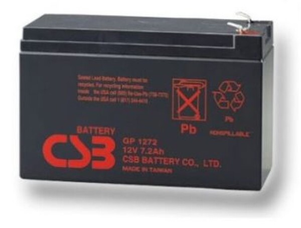 CSB Náhradni baterie 12V - 7.2Ah GP1272 F2 (GP1272F2)