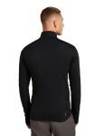 ICEBREAKER Mens 300 RealFleece Descend LS Zip, Black velikost: M