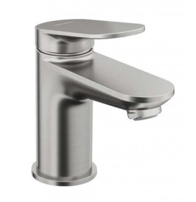 DURAVIT - Wave Umyvadlová baterie, kartáčovaný nerez WA1010002070