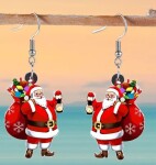 Dovoz Náušnice Santa