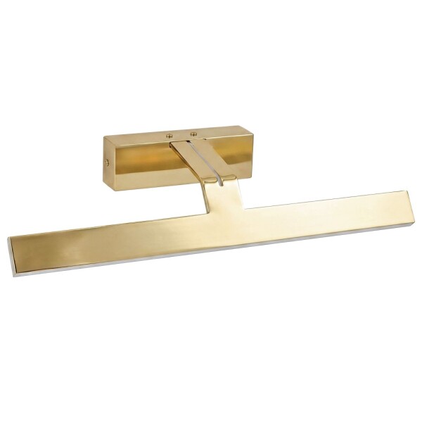 Koupelnové nástěnné LED svítidlo SWE004-1W 43cm GOLD OSW-20103