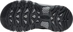 Dětské celoroční boty Keen TARGHEE IV LOW WP CHILDREN black/steel grey Velikost: 30