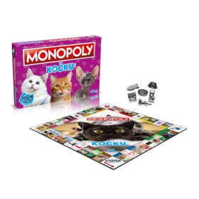 Společenská hra Monopoly Kočky