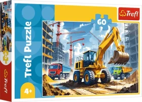 TREFL Puzzle Traktor s rypadlonakladačem