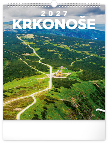 Nástěnný kalendář 2027 Notique Krkonoše, 30 x 34 cm