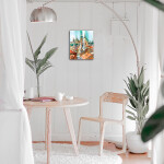 Antistresové omalovánky TSvetnoy TSvetnoy, LG063e, Diamond painting - diamantové malování, 40 x 50 cm, Věže starého města