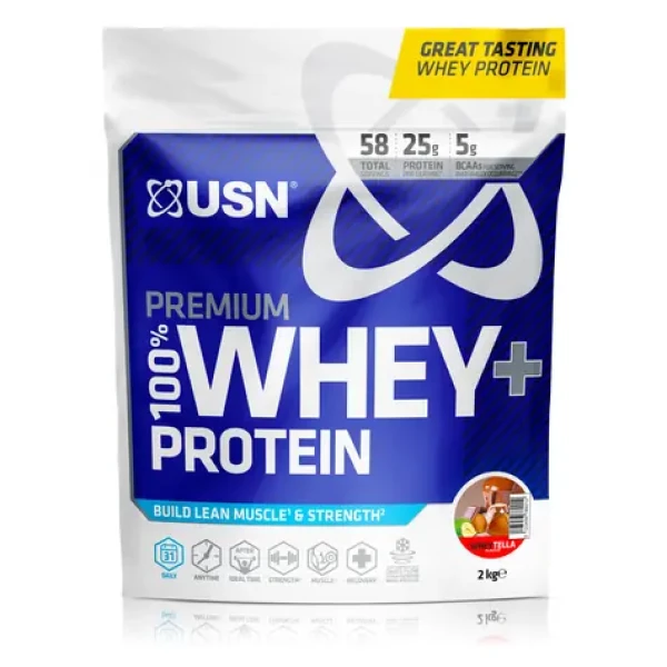 USN 100% Premium Whey Protein 2000 g wheytella (14057)