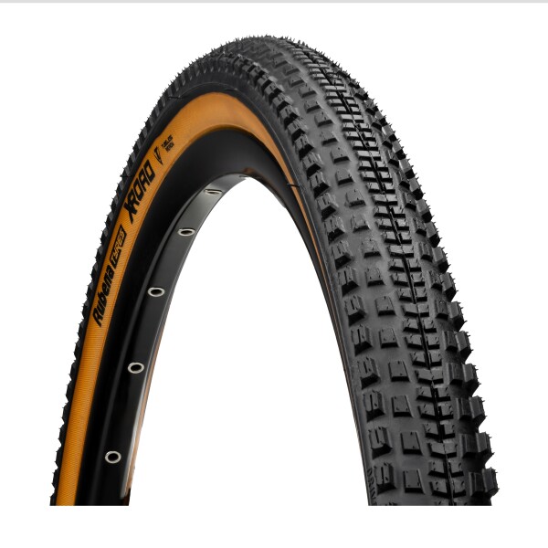 Plášť RUBENA 700 x 40C, R17, X-ROAD, kevlar, černo/béžový