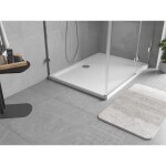 MEXEN - Flow sprchová vanička obdélníková slim 80 x 110, bílá lesk 46R108011