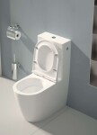 Kielle - Oudee WC kombi set s nádržkou a sedátkem softclose, Vortex, bílá 30202000