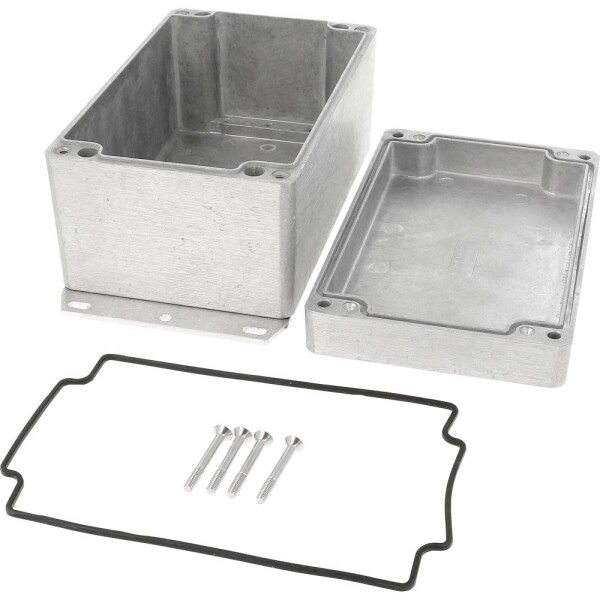 Hammond Electronics 1550Z117F univerzální pouzdro 160 x 100 x 81 litý hliník hliník 1 ks