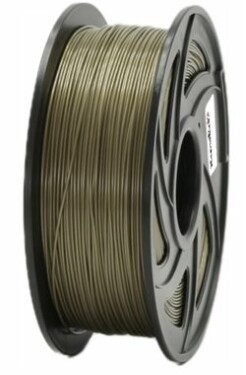 XtendLan PETG filament hnědá / struna pro 3D tiskárnu / PETG / 1.75mm / 1kg   (3DF-PETG1.75-WBN 1kg)