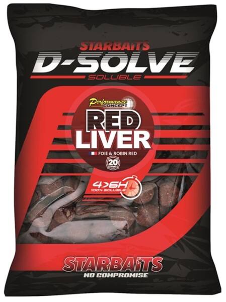 Starbaits Boilies D-Solve Red Liver 20mm 2,5kg,Starbaits Boilies D-Solve Red Liver 20mm 2,5kg