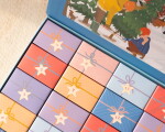 ViSSEVASSE Adventní kalendář Puzzle – 24 boxů, multi barva, papír