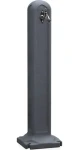 PROSPERPLAST Zahradní sloupek s kohoutkem Tanker antracit / 90x24 cm / plast (ITWTAN-S433)
