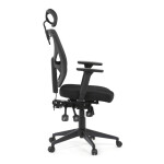 Kancelářská židle, asynchronní mechanismus, černá, KA-Q8250 BK