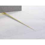 MEXEN - Line-B spádová lišta podlahová 180 cm pravá, zlato 185001180R