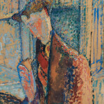 Nástěnný kalendář poznámkový 2027 Notique Amedeo Modigliani, 30 x 30 cm