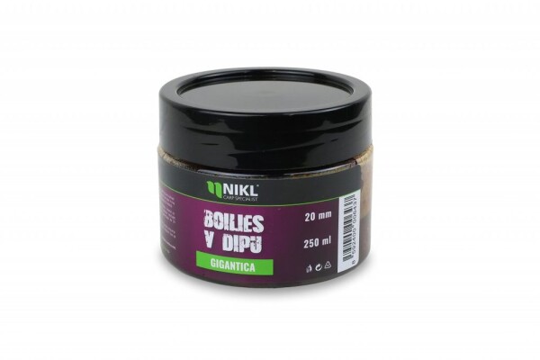 Nikl Boilies v dipu Gigantica 250g - 24mm,Nikl Boilies v dipu Gigantica 250g - 24mm