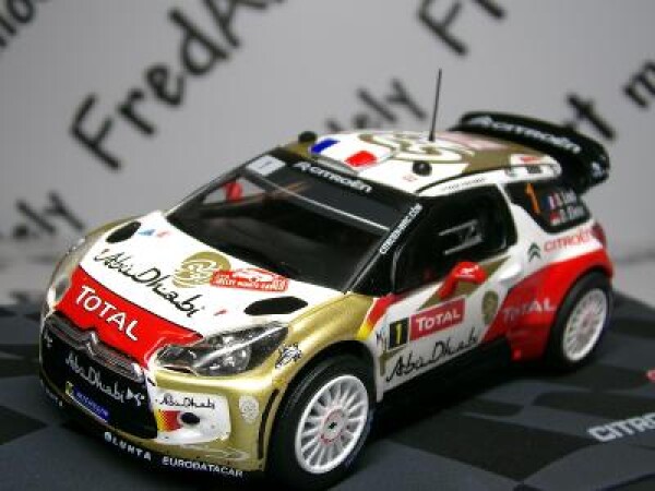 S.Loeb - CITROËN DS3 WRC Monte Carlo 2013 - ALTAYA 1:43