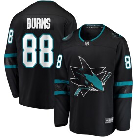 Fanatics Pánský Dres San Jose Sharks #88 Brent Burns Breakaway Alternate Jersey Distribuce: USA