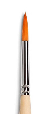 Štětec 707-10 kulatý syntetický zlatý Tintoretto
