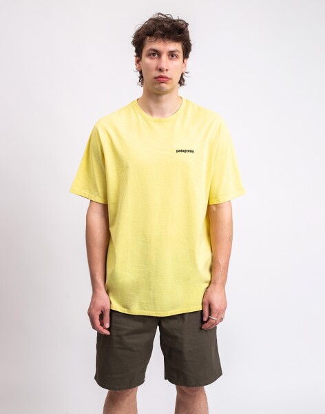 Tričko Patagonia M's P-6 Logo Responsibili-Tee® P-6 Outline: Lemon Zest