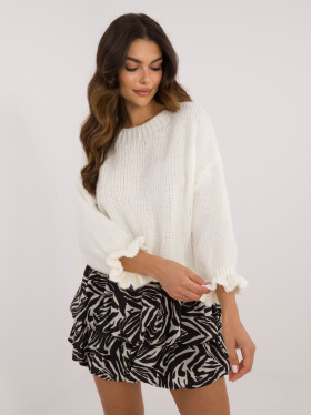 Jumper MI SW 2912.10X ecru jedna velikost