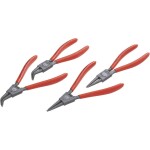 KNIPEX - Kleště precizní, na pojistné kroužky Ø 85-140mm - vnitřní, zahnuté - 305mm, velké opěrné plochy na hrotech (4821J31)