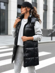 Dámská dlouhá vesta GANT černá FashionStreet TY3839 XXL