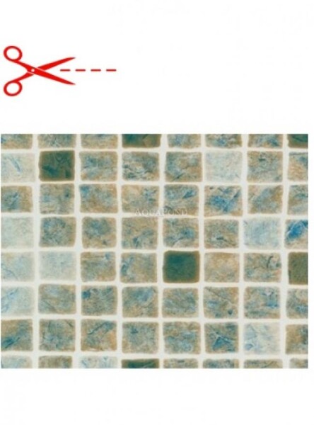 Bazénová fólie Renolit Alkorplan 3000 Persia Sand; 1,50m x 1,02m, 1,5mm - VÝPRODEJOVÝ KUS