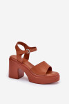 Sandály na podpatku model 209923 Step in style 40