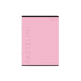 Sešit A5 544 PASTELINI růžová