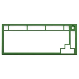 Glorious GMMK PRO Top Frame zelená / náhradní vrchní rámeček pro klávesnici GMMK Pro (GLO-ACC-P75-TF-FG)
