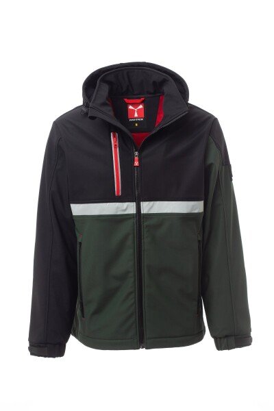 Pánská pracovní bunda Payper WISE Barva: Zelená Lesní/ Černá, Velikost: L (S00095048907057L)