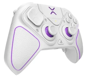 Rozbaleno - PDP Victrix Pro Hybrid bílá / Herní ovladač / bezdrátový/drátový / USB-C / výdrž baterie 20 h / PS5, PS4, PC / rozbaleno (052-002-WH.Rozbaleno)