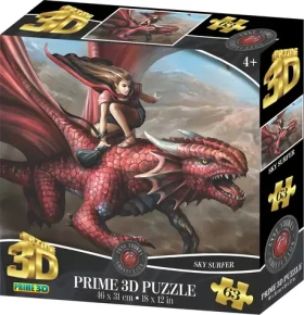 PRIME 3D Puzzle Dračí jezdec