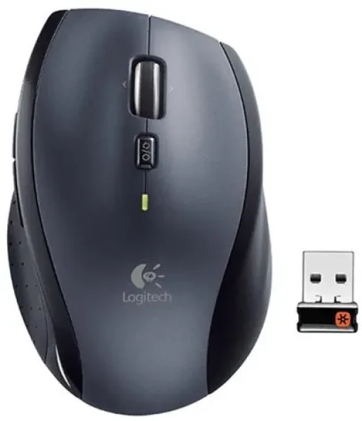 Logitech M705 Mouse / bezdrátová / 5 tlačítek / optická / černá (910-003443)