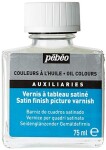 Saténový malířský lak pro olejové barvy Pébéo 75ml