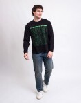 Tričko Edwin Synthetic TS LS Black garment washed