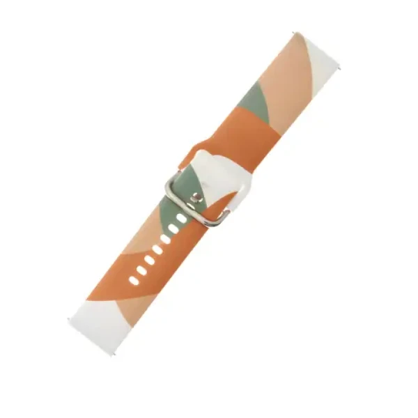Hurtel Silikonový řemínek Moro vzor 3 / Řemínek / Samsung Galaxy Watch 40/41/42/43/44 mm / Maskáčový vzor