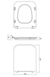 CERSANIT - Set C30 AQUA 50 MECH QF WHB CREA SQUARE CO DUR SC EO S701-809