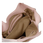 Elegantní dámská kabelka do ruky Carlita, růžová